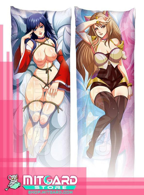 LEAGUE OF LEGENDS Ahri KDA | Popstar / NSFW Body pillow case dakimakura - 5